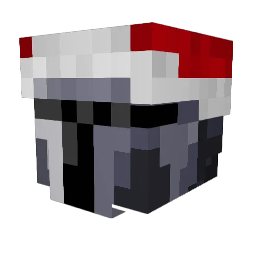 PappaWentz707 Minecraft avatar head, 3D render