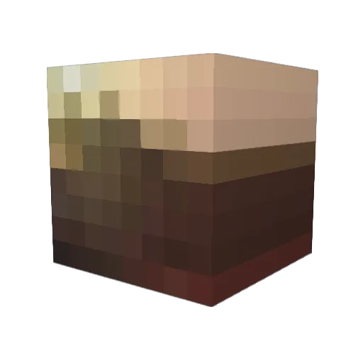 Pappakassiis Minecraft avatar head, 3D render