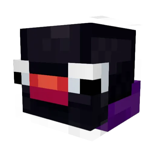 Papreika_06 Minecraft avatar head, 3D render