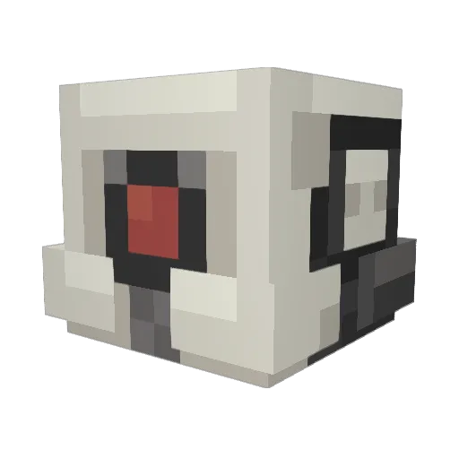 PapuMaster1122 Minecraft avatar head, 3D render