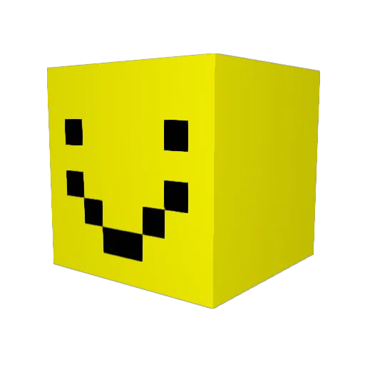 PapugaBoy Minecraft avatar head, 3D render