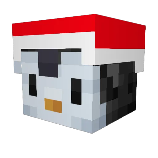 PapyGG Minecraft avatar head, 3D render