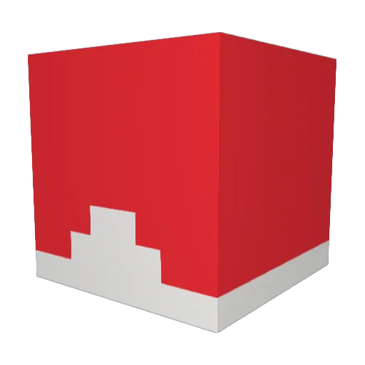 Papypush2000 Minecraft avatar head, 3D render