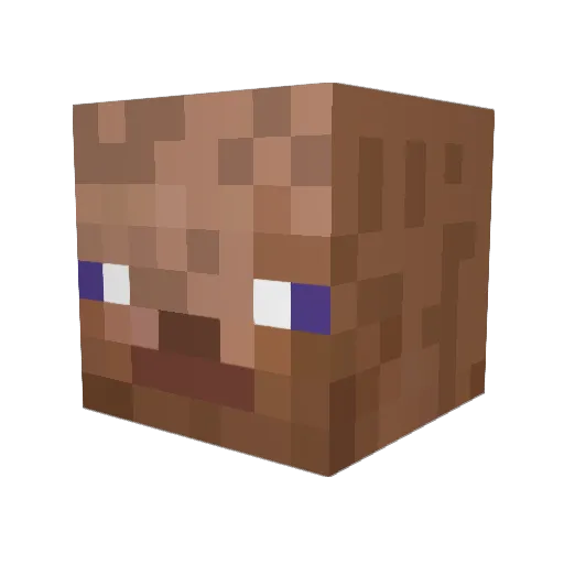 Parad0_X Minecraft avatar head, 3D render