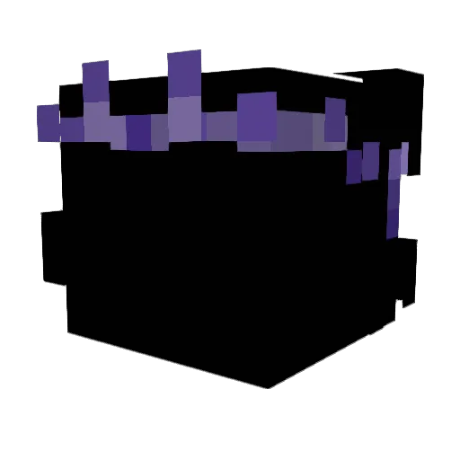 ParadoxL_ Minecraft avatar head, 3D render