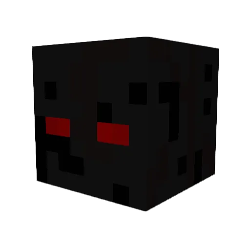 ParadoxRazer Minecraft avatar head, 3D render