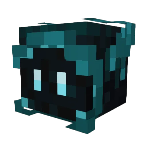 Paralays Minecraft avatar head, 3D render