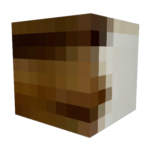 Paralycis Minecraft avatar head, 3D render