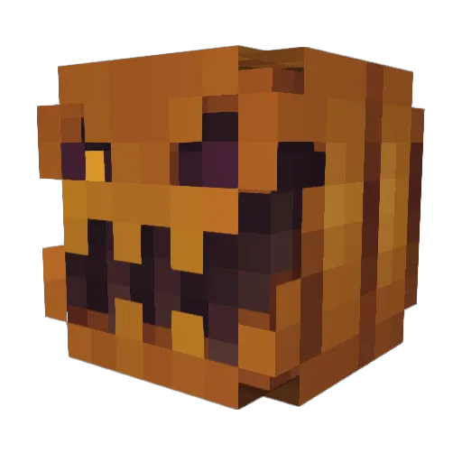 ParanormalCrow Minecraft avatar head, 3D render