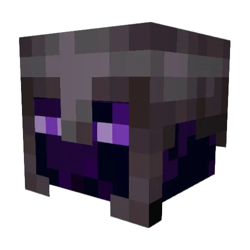 Pararocket Minecraft avatar head, 3D render