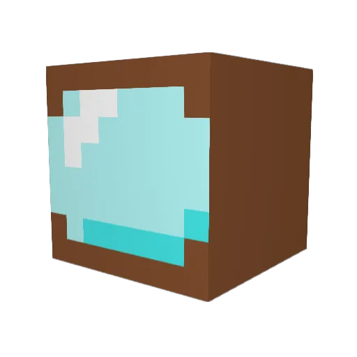 Parasoir Minecraft avatar head, 3D render