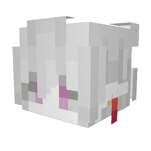 Pardo274 Minecraft avatar head, 3D render