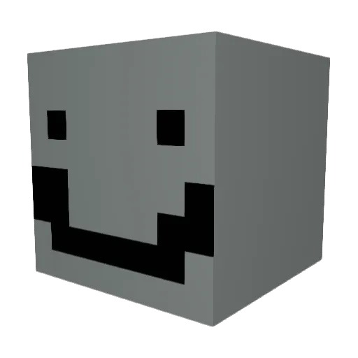 PareksKecupem Minecraft avatar head, 3D render