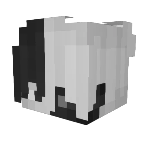 Parfaiitt Minecraft avatar head, 3D render