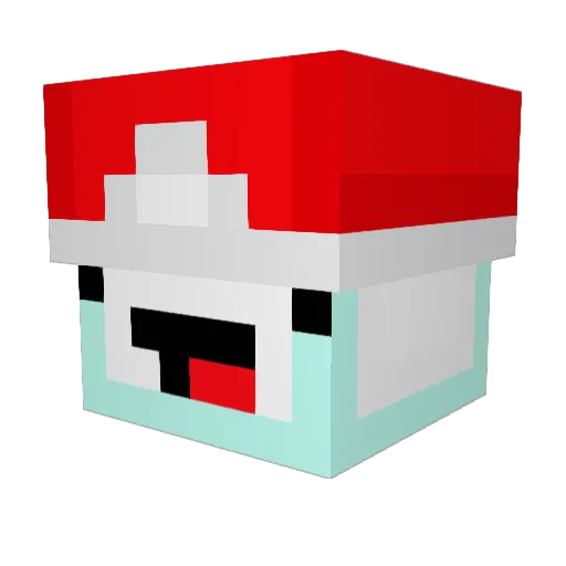 Pariahnj Minecraft avatar head, 3D render