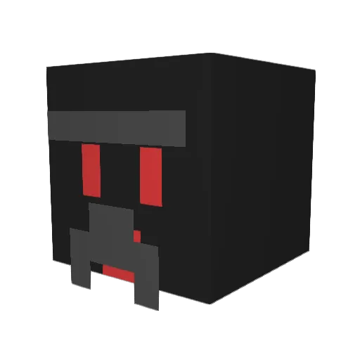 ParkDor Minecraft avatar head, 3D render