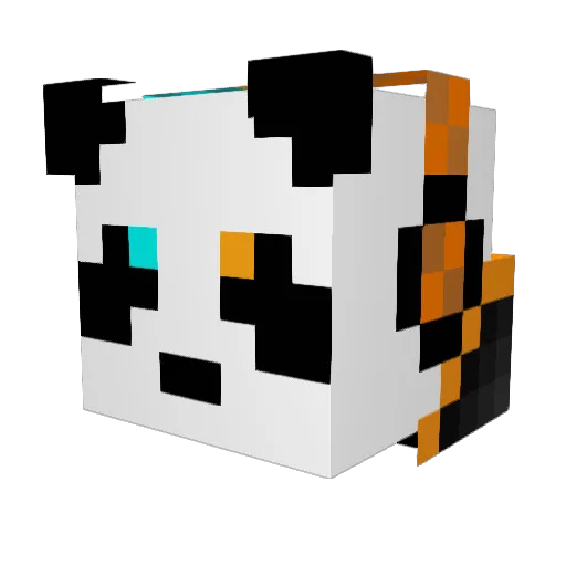 Park_Ball Minecraft avatar head, 3D render