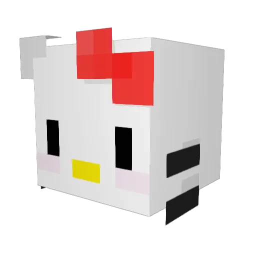 Park_jinseok Minecraft avatar head, 3D render