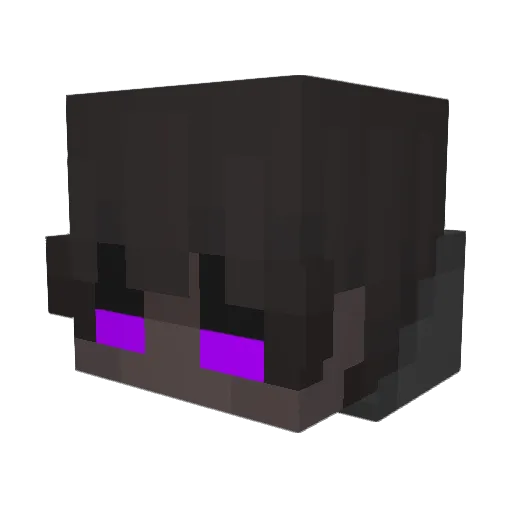 Parker20150622 Minecraft avatar head, 3D render