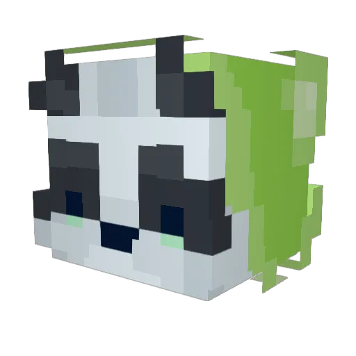 ParkerOzzy Minecraft avatar head, 3D render