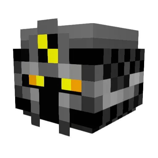 Parkourmaster65 Minecraft avatar head, 3D render