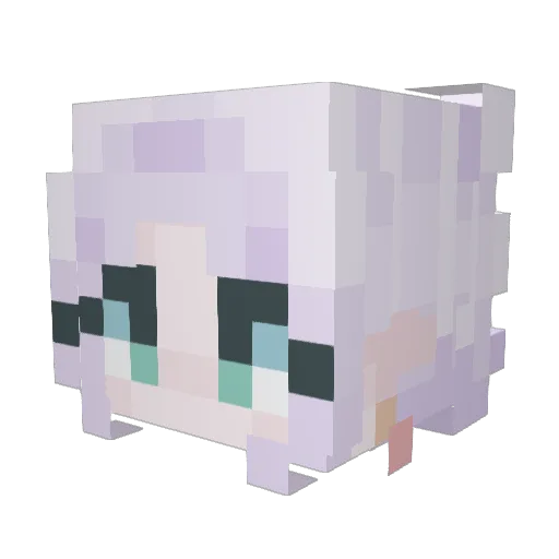 Parksh_0115 Minecraft avatar head, 3D render