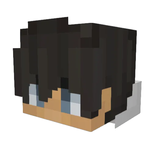Parmen9008 Minecraft avatar head, 3D render