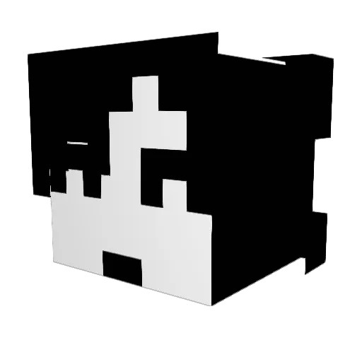 Parrot932 Minecraft avatar head, 3D render