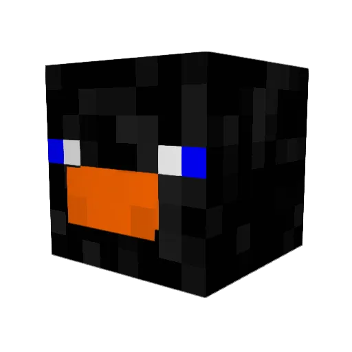ParsRus Minecraft avatar head, 3D render