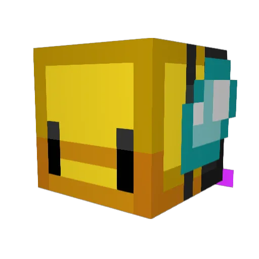 Parsa2152 Minecraft avatar head, 3D render