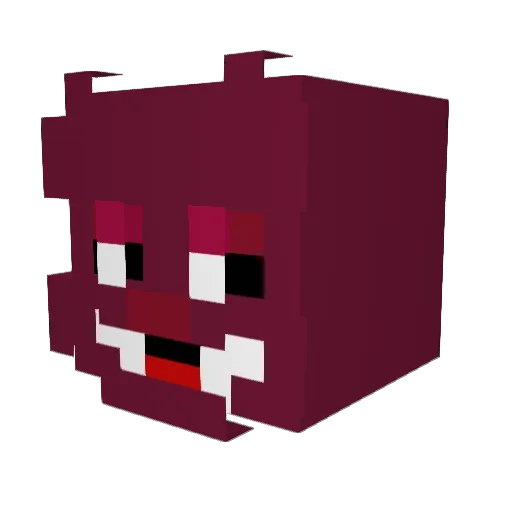 PartOfThePlan Minecraft avatar head, 3D render