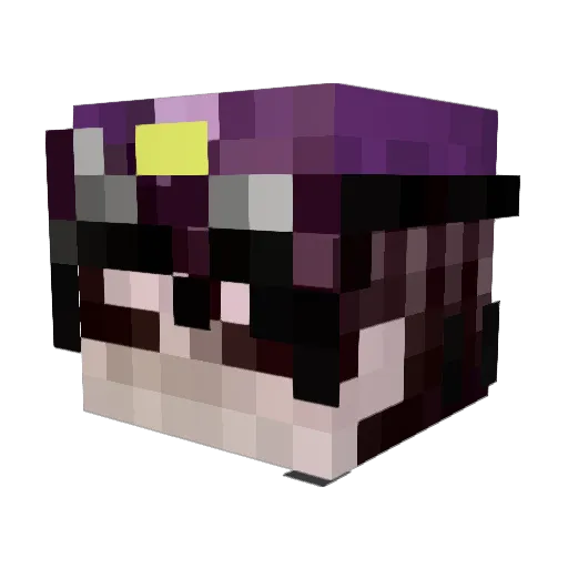 Part_Timer_Tho Minecraft avatar head, 3D render