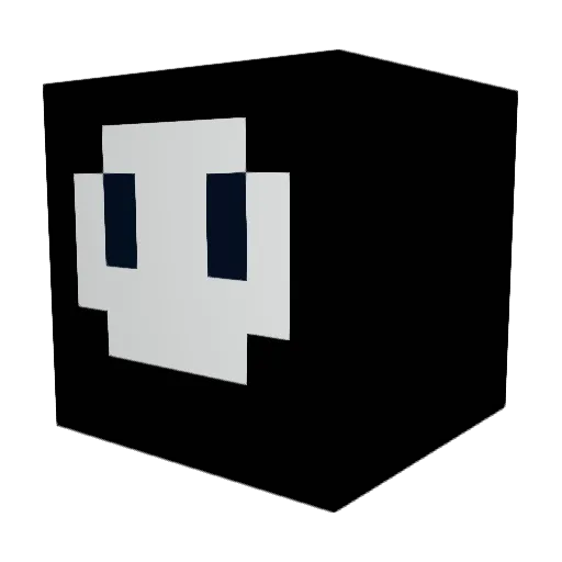 Parthenos11 Minecraft avatar head, 3D render