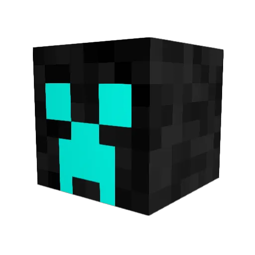 PartyHardy64 Minecraft avatar head, 3D render