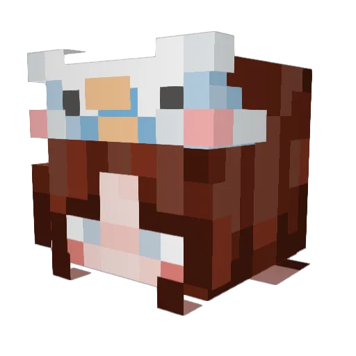 PartyXowl Minecraft avatar head, 3D render