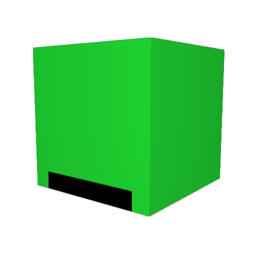 Party_1246 Minecraft avatar head, 3D render