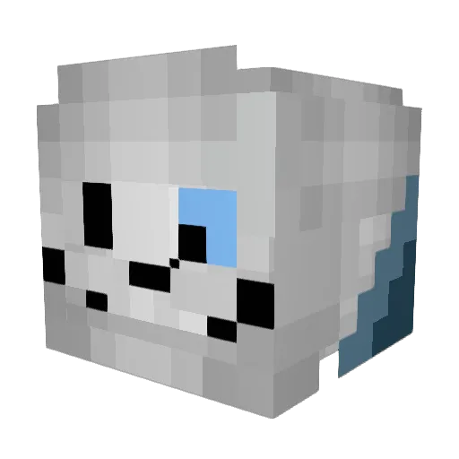 Party_Animal_105 Minecraft avatar head, 3D render