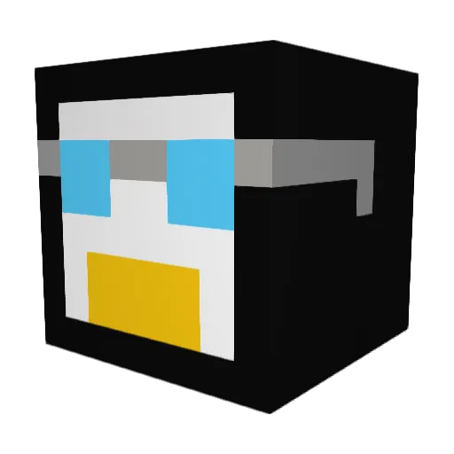 Party_Pinguin98 Minecraft avatar head, 3D render