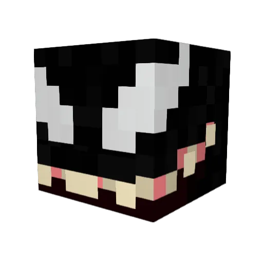 Partyrocker411 Minecraft avatar head, 3D render