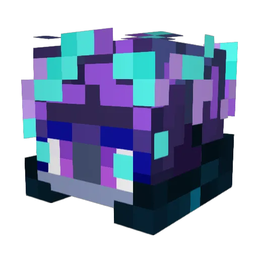 ParumeWorld Minecraft avatar head, 3D render
