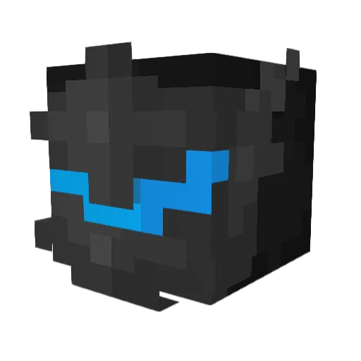 Parz1vaI Minecraft avatar head, 3D render
