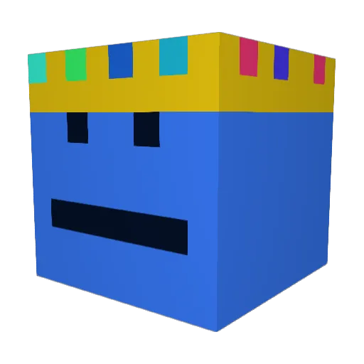 Pascal230614 Minecraft avatar head, 3D render