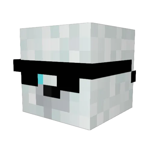 PascalArvid Minecraft avatar head, 3D render