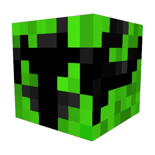 Pasib007 Minecraft avatar head, 3D render