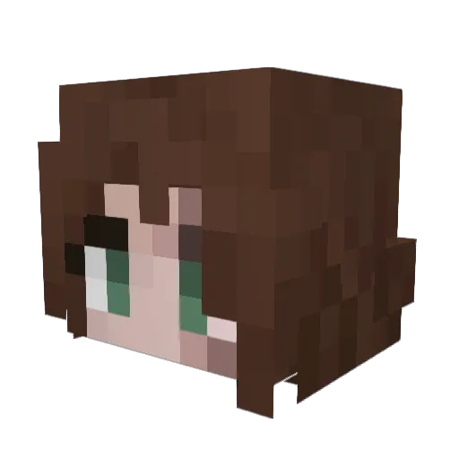 Minecraft-Avatar von Pasithea_: Kopf als 3D-Render