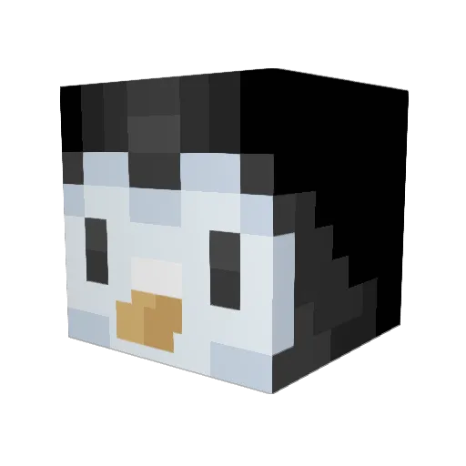 Pasoutlife342 Minecraft avatar head, 3D render