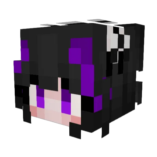 Passivefruit78 Minecraft avatar head, 3D render
