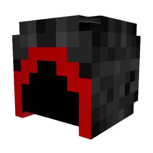 Pastis54 Minecraft avatar head, 3D render