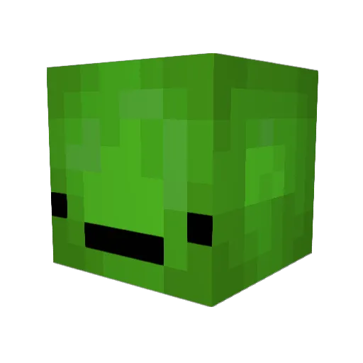 PatCat06 Minecraft avatar head, 3D render