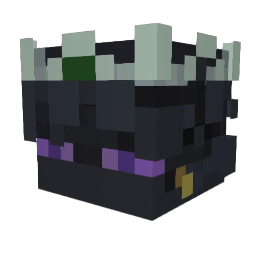 PatMonster101 Minecraft avatar head, 3D render